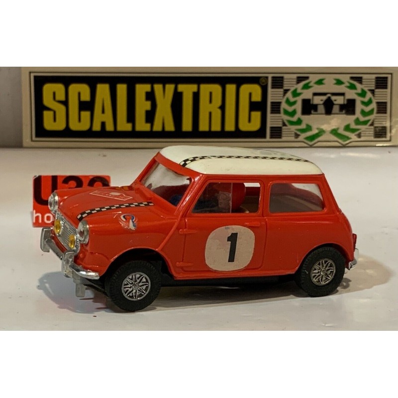 SLOT CAR SCX SCALEXTRIC EXIN C-45 MINI COOPER -1 ROJO CLARO