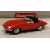 SLOT CAR CARRERA EXCLUSIV 20429 JAGUAR E-TYPE '61 HARDTOP ROJO 1/24