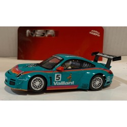 SLOT CAR NSR 0281 PORSCHE 997 RSR -5 VAILLANT LIMITED EDITION