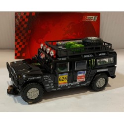 SLOT CAR POWER SLOT HUMMER H1 -625 TT LISBOA DAKAR 2007 ASIST.TEAM ROBBY GORDON