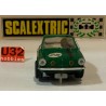 SLOT CAR SCX SCALEXTRIC EXIN C-42 TC SEAT 850 COUPE ABARTH  -25 VERDE RACE TUNED