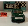 SLOT CAR SCX SCALEXTRIC C-76 MINI COOPER-6  VERDE TRACCION DELANTERA