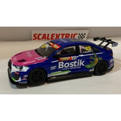 SLOT CAR SCX SCALEXTRIC ADVANCE E10458S300 AUDI RS3 LMS TCR -25 BOSTIK C.MOSTERT