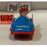 SLOT CAR POLISTIL POLICAR DROMOCAR N737 DN BOBSLEIGH EQUIP FRANCE