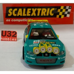 SLOT CAR SCX SCALEXTRIC 6061 SEAT CORDOBA WRC CLUB SCALEXTRIC 2001 LTED.EDITION