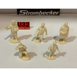 SLOT CAR STROMBECKER FIGURAS VARIAS  5 UNIDADES