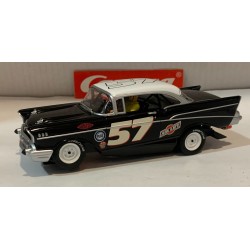 SLOT CAR CARRERA EVOLUTION 27258 CHEVROLET BEL AIR '57 -57 RACEVERSION