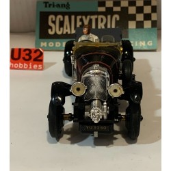 SLOT CAR SCX SCALEXTRIC C-64 BENTLEY 4.5L -1 NEGRO VINTAGE