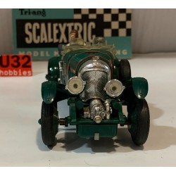 SLOT CAR SCX SCALEXTRIC C-64 BENTLEY 4.5L -8 VERDE  VINTAGE