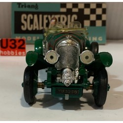 SLOT CAR SCX SCALEXTRIC C-64 BENTLEY 4.5L -3 VERDE  VINTAGE