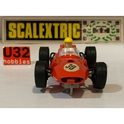 SLOT CAR SCX SCALEXTRIC EXIN C-38 COOPER CLIMAX -30 F1 GUIA MOVIL ROJO