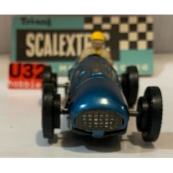 SLOT CAR SCX SCALEXTRIC  TRIANG TINPLATE FERRARI 375 -9 F1 1958 AZUL METALIZADO