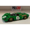 SLOT CAR POLICAR CAR06E FERRARI 412P -7 9H.KYALAMI 1967 D.PIPER-R.ATTWOOD