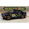 SLOT CAR SCX SUPERSLOT H4555 SUBARU IMPREZA WRX -5 1995 C.SAINZ SCALEXTRIC UK