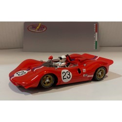 SLOT CAR THUNDERSLOT CA00601S/W FERRARI 350 -23 CAN-AM RIVERSIDE 1967 CHRIS AMON