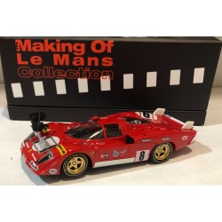 SLOT CAR FLY E2064 FERRARI 512S CODA LUNGA -8 MAKING OF LE MANS LTED.ED