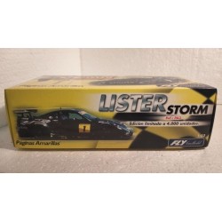 SLOT CAR FLY PA03 LISTER STORM -1 PAGINAS AMARILLAS CTO ESPAÑA GT 2001 LTED.ED.