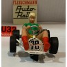 SLOT CAR FLEISCHMANN AUTO RALLYE 3270 GO CART -70 MUJER