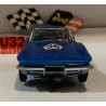 SLOT CAR REVELL 3106 CHEVROLET CORVETTE STING RAY 1965 -35 AZUL