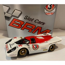 SLOT CAR BRM-174 1/24 PORSCHE 917K -3 KYALAMI 9H 1971 DAVID PIPER H.ATTWOOD