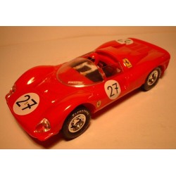 SLOT CAR SCX SCALEXTRIC ALTAYA COCHES MITICOS FERRARI GT 330 - 27 RED LTED. ED.