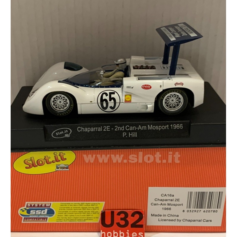 SLOT CAR SLOT.IT CA16A CHAPARRAL 2E -65 12 HORAS DE BANYOLES 2011 LTED.EED.