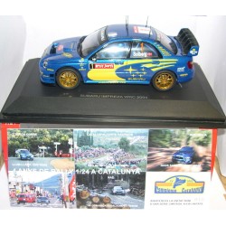 SLOT CAR AUTOART SUBARU WRC 2004  IV CTO.CATALUNYA RALLI SLOT 1/24 LTED.ED 36UN.