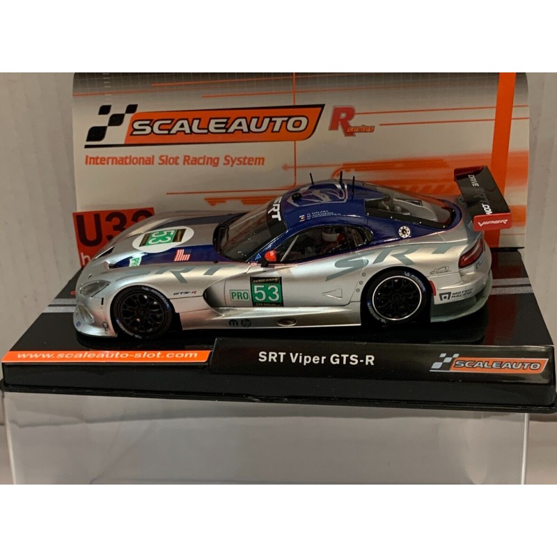 SLOT CAR SCALEAUTO SC-6037R SRT DODGE VIPER GTS-R-53 DALZIEL-GOOSENS-FARNBACHER