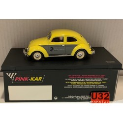 SLOT CAR PINK KAR CV VW VOLKSWAGEN BEETLE PALMAROLA SLOT LIMITED EDITION