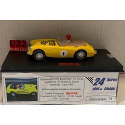 SLOT CAR PINK KAR CV AUSTIN HEALEY 3000 -1 24H.SLOT LLEIDA 2006 MESTRE LIMITED