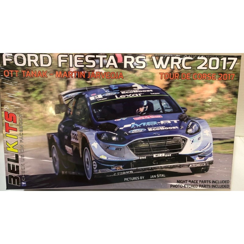 BELKITS BEL-013 KIT 1/24 FORD FIESTA RS WRC TOUR DE CORSE 2017 O.TANAK-JARVEOJA