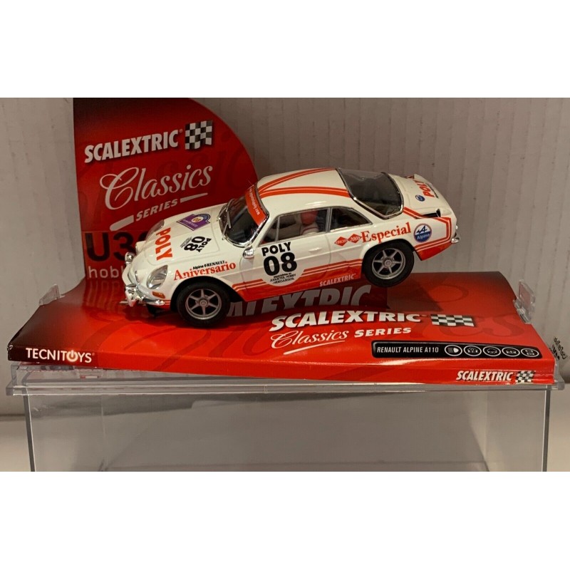 SLOT CAR SCX SCALEXTRIC 6352 RENAULT ALPINE A110 -08 POLY LIMITED EDITION