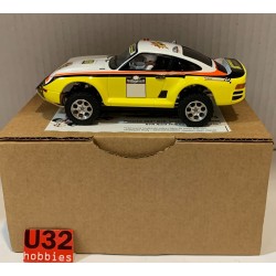 SLOT CAR MITOOS M909PS PORSCHE 959 RTR RAID TT COMPLETO COMPETICION