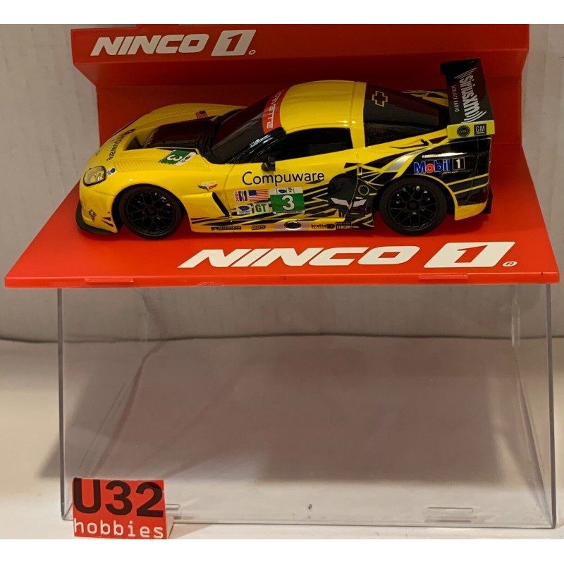 SLOT CAR NINCO1 55082 CHEVROLET CORVETTE Z06R -3 COMPUWARE