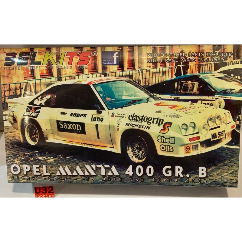 BELKITS BEL-009 KIT 1/24 OPEL MANTA 400 Gr.B -1  1984 JIMMY McRAE