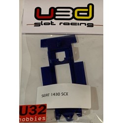 U3D CHASIS 3D SEAT 1430   EN LINEA AZUL SCALEXTRIC