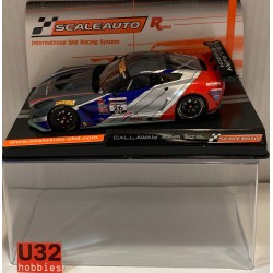 SLOT CAR SCALEAUTO SC-6350R CALLAWAY C7R -276 PIRELLI WORLD CHAMPION KEILWITZ