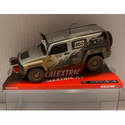 SLOT CAR SCX SCALEXTRIC 6507 HUMMER H3 -860 TT HENDERSON EFECTO BARRO