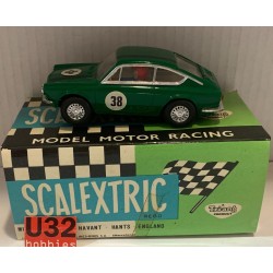 SLOT CAR SCX SCALEXTRIC EXIN C-42 TC SEAT 850 COUPE ABARTH  -38 VERDE RACE TUNED