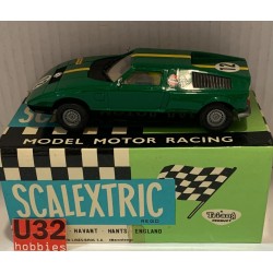 SLOT CAR SCX SCALEXTRIC EXIN C-44 MERCEDES WANKEL C111 VERDE RACE TUNED