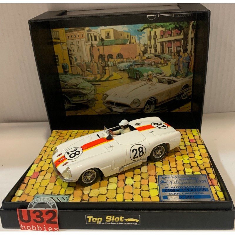 SLOT CAR TOP SLOT 7014 PEGASO Z102 SPYDER TOURING LE MANS -28 LTED.EDITION