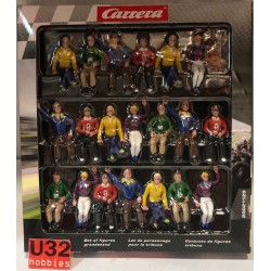 SLOT CAR CARRERA EVOLUTION 21129 FIGURA ESPECTADORES TRIBUNA 20 FIGURAS