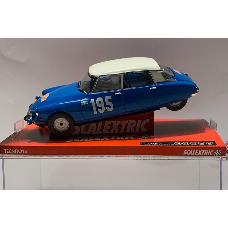 SLOT CAR SCX SCALEXTRIC 6461 CITROEN DS 21 -195 MONTE CARLO TOIVONEN