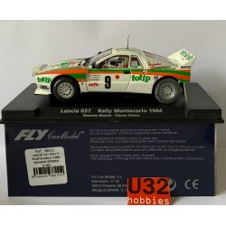 SLOT CAR FLY 88151 A-992 LANCIA 037 -9 RALLY MONTE CARLO 1984 TOTIP M.BIASION