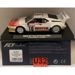 SLOT CAR FLY FLYSLOT 051107 BMW M1 -10 TOUR DE CORSE 1983 B.BEGUIN-J.J.LENNE