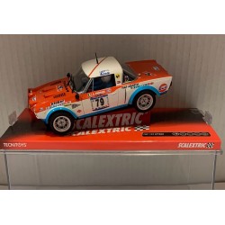 SLOT CAR SCX SCALEXTRIC 6377 FIAT 124 SPYDER -19 GULF S.PARRINI