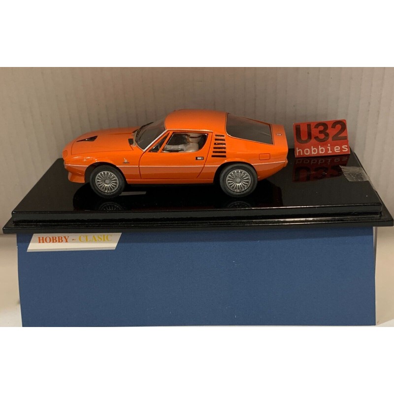 SLOT CAR HOBBY CLASIC CL03 ALFA ROMEO MONTREAL 1967 STREET CAR NARANJA