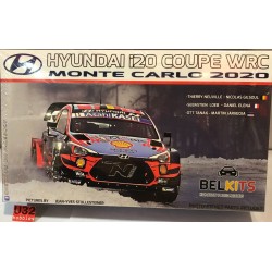 BELKITS BEL-021 KIT 1/24 HYUNDAI I20 COUPE WRC MONTE CARLO 2020 NEUVILLE-LOEB