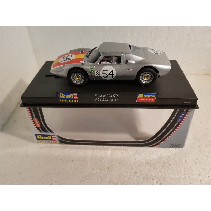 SLOT CAR 08390 REVELL PORSCHE 904 GTS SEBRIG '66 -54 *