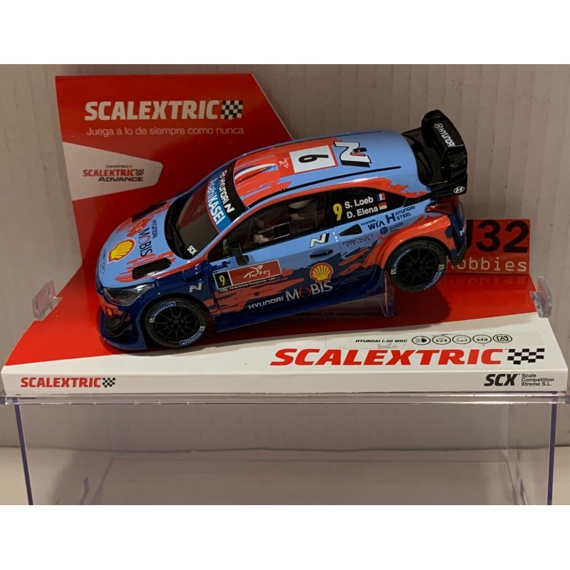 SLOT CAR SCX SCALEXTRIC U10500S300 HYUNDAI i-20 WRC -9 TURKIYE S.LOEB-D.ELENA